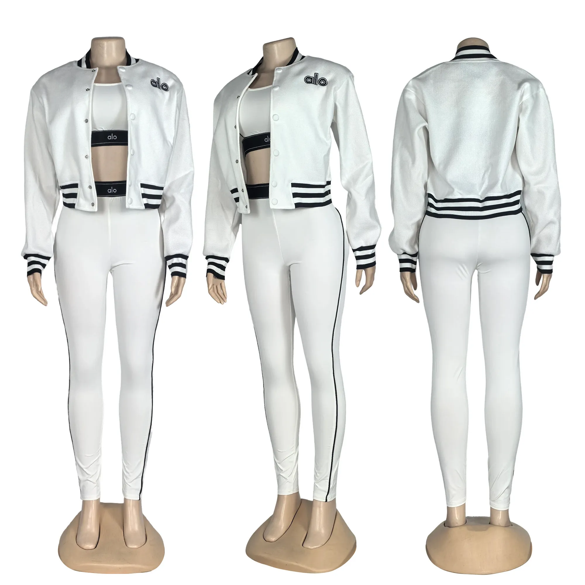 Three-piece trousers set